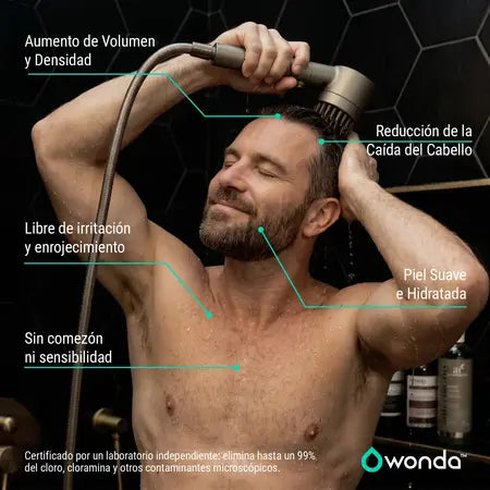 Transforma Tu Piel y Cabello con la Regadera WONDA™