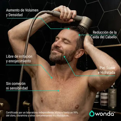 Transforma Tu Piel y Cabello con la Regadera WONDA™