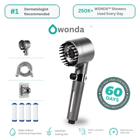 Transform Your Skin & Hair with the WONDA™ Shower Head